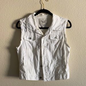 American Rag Vest, Size Large, White